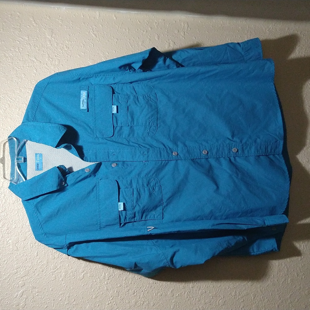Men's Tuna Fisherman's Long sleeve Shirt  Size M